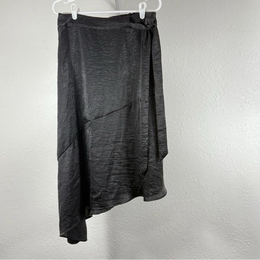 Nine West Charcoal Asymmetrical Skirt